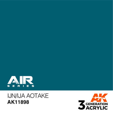 AK Interactive AK11898 Air Series IJN/IJA Aotake Acrylic Paint 17ml 3rd Generation
